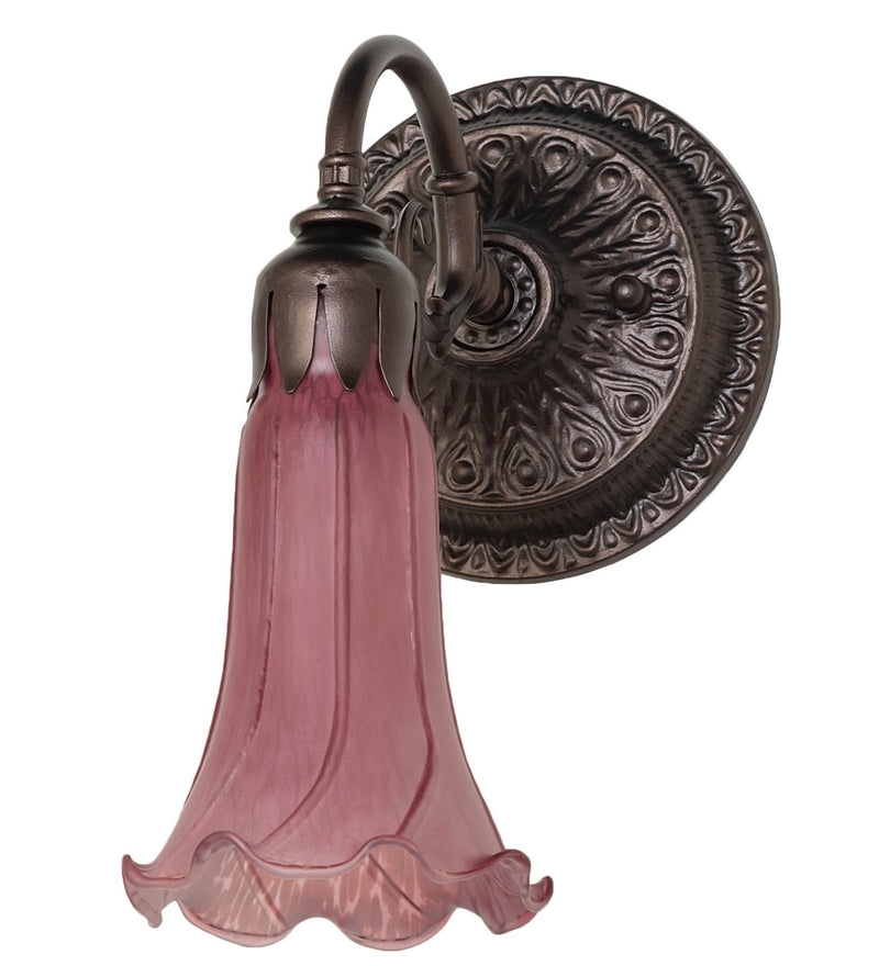 Meyda Tiffany 261105 One Light Wall Sconce, Mahogany Bronze