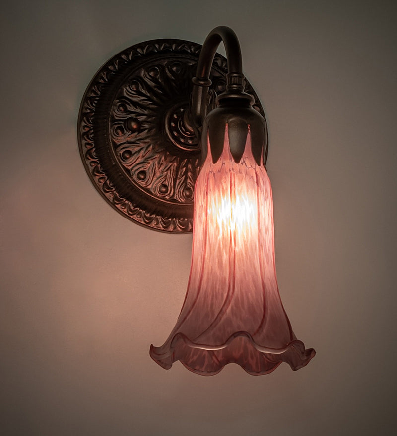 Meyda Tiffany 261105 One Light Wall Sconce, Mahogany Bronze