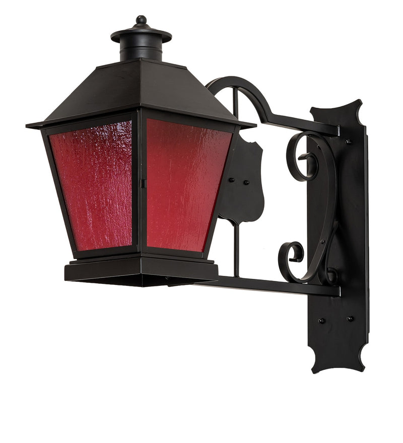 Meyda Tiffany 261374 One Light Wall Sconce, Blackwash