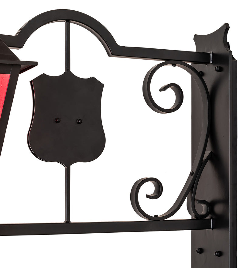 Meyda Tiffany 261374 One Light Wall Sconce, Blackwash