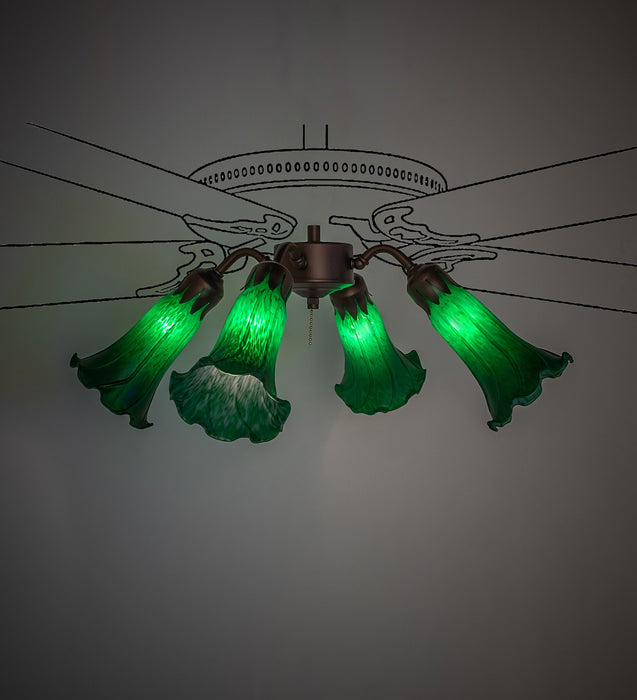 Meyda Tiffany 261504 Four Light Fan Light