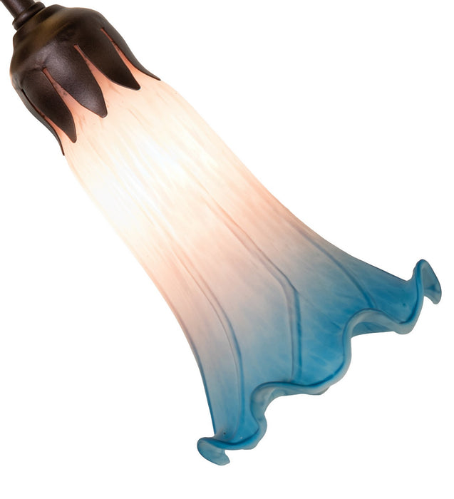 Meyda Tiffany 261508 Four Light Fan Light, Mahogany Bronze