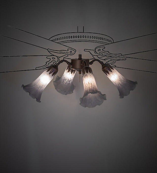 Meyda Tiffany 261510 Four Light Fan Light