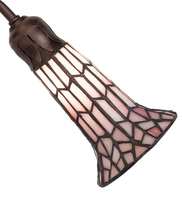Meyda Tiffany 261517 Four Light Fan Light, Mahogany Bronze