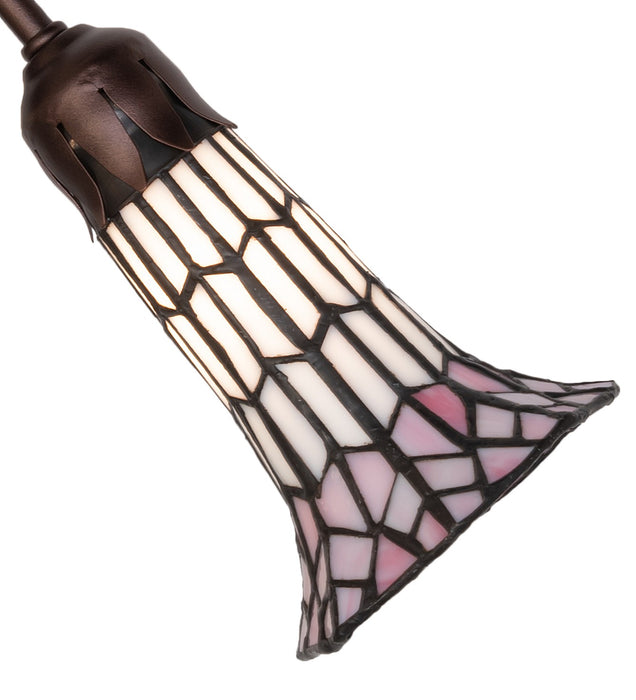 Meyda Tiffany 261518 Four Light Fan Light, Mahogany Bronze