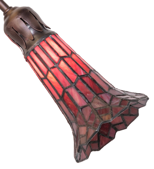 Meyda Tiffany 261519 Four Light Fan Light, Mahogany Bronze