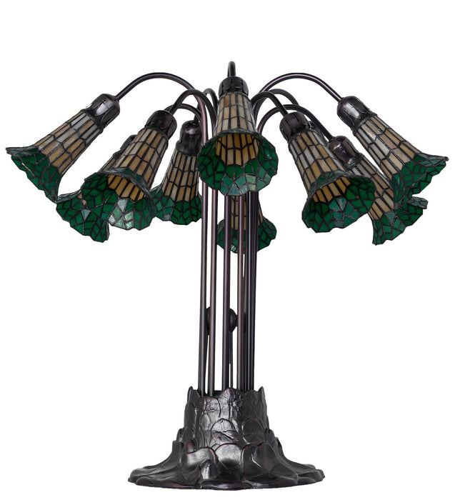 Meyda Tiffany 261668 Ten Light Table Lamp
