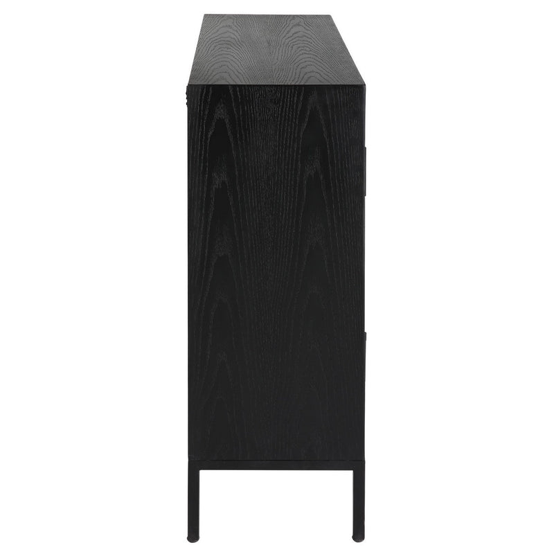 Uttermost 22891 Cabinet, Dark Ebony Oak