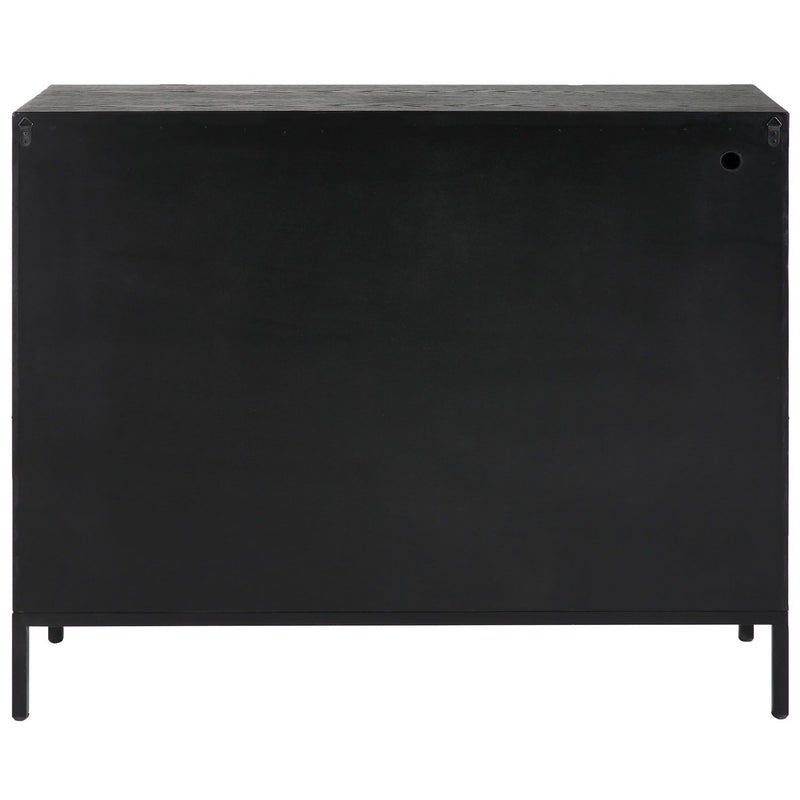 Uttermost 22891 Cabinet, Dark Ebony Oak