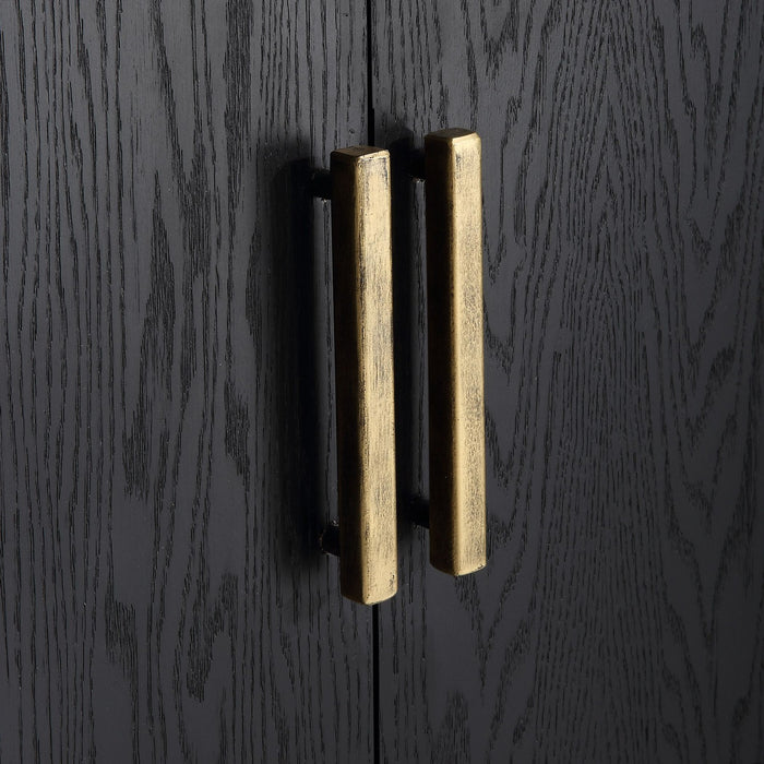 Uttermost 22891 Cabinet, Dark Ebony Oak