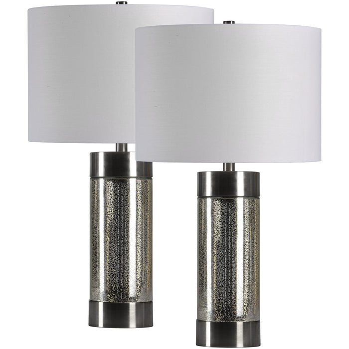 Renwil LPT893-SET2 Table Lamp- Set, Antique Mercury