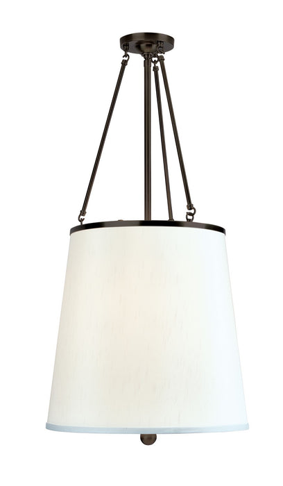 Norwell Lighting 5280_BR_CS Three Light Chandelier, Bronze
