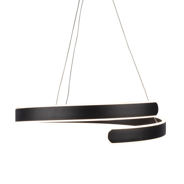 Artcraft AC7619BK LED Chandelier, Black