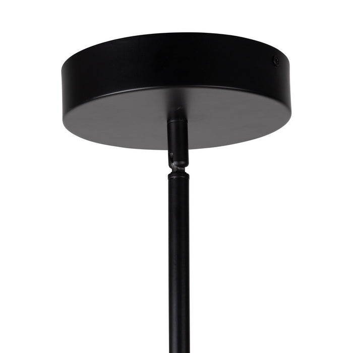 Artcraft AC6740BB LED Pendant, Black & Brass