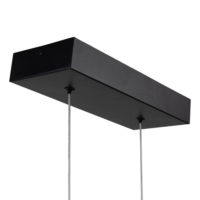 Artcraft AC7624BK LED Chandelier, Black