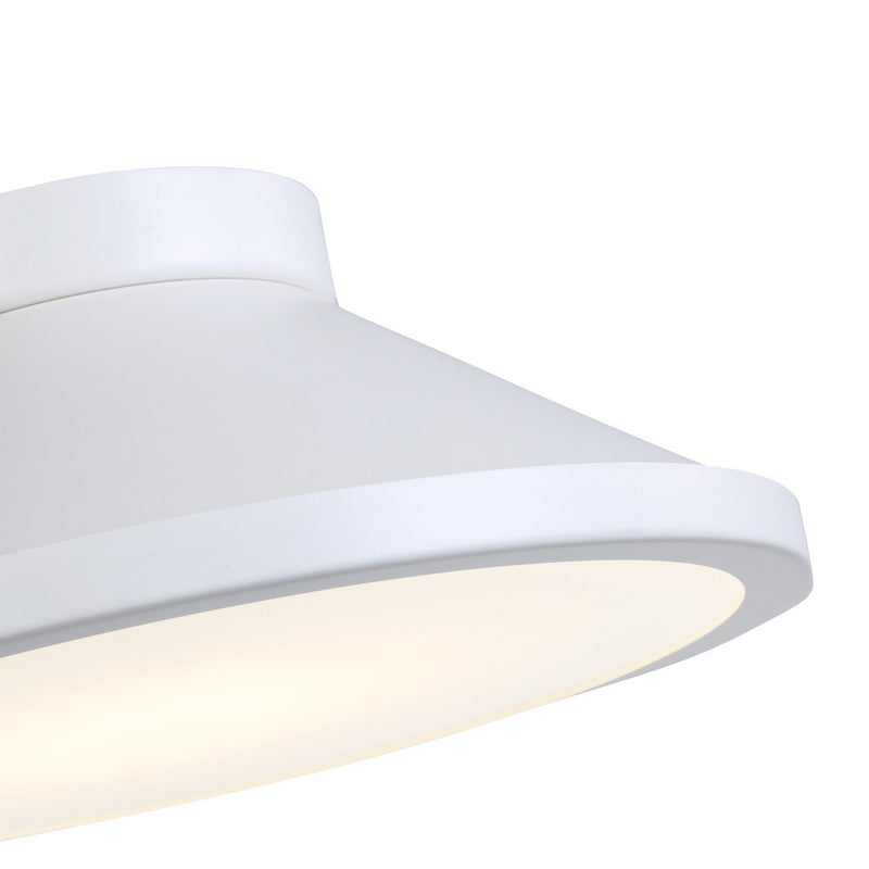 Artcraft AC7021WH LED Flush Mount, White