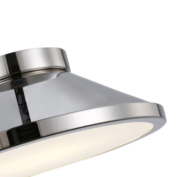 Artcraft AC7021PN LED Flush Mount, Nickel