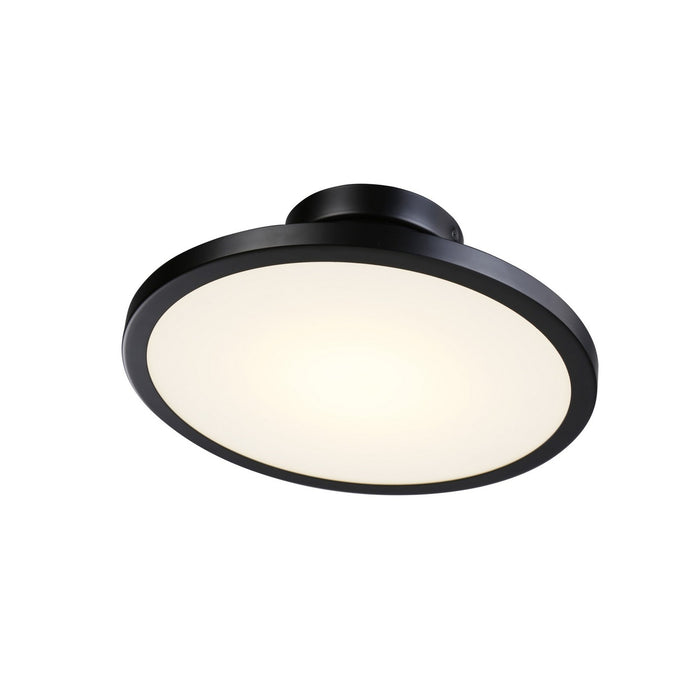 Artcraft AC7021BK LED Flush Mount, Black