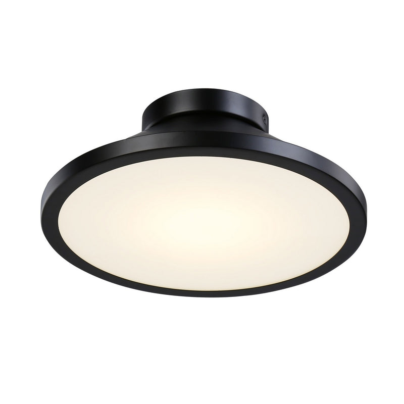 Artcraft AC7021BK LED Flush Mount, Black