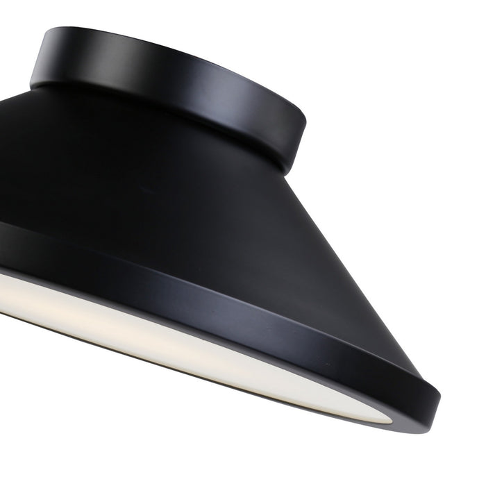 Artcraft AC7021BK LED Flush Mount, Black