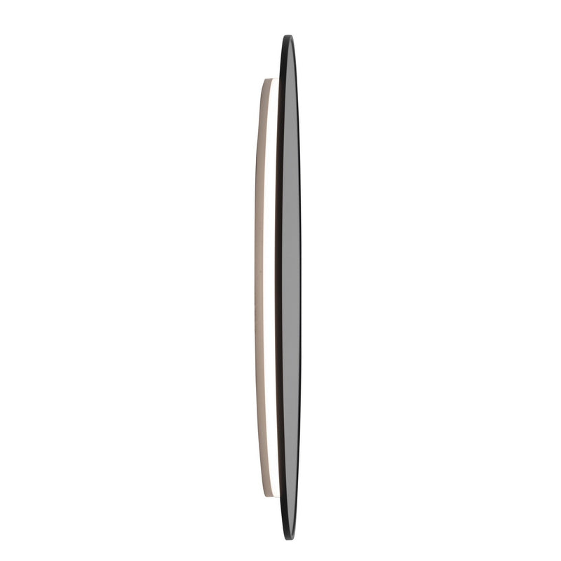 Artcraft AM327 LED Wall Mirror, Matte Black