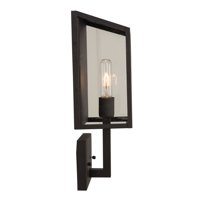 Artcraft AC8810BK One Light Outdoor Wall Mount, Black