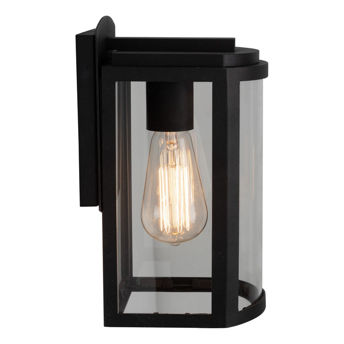 Artcraft AC8690BK One Light Outdoor Wall Mount, Matte Black