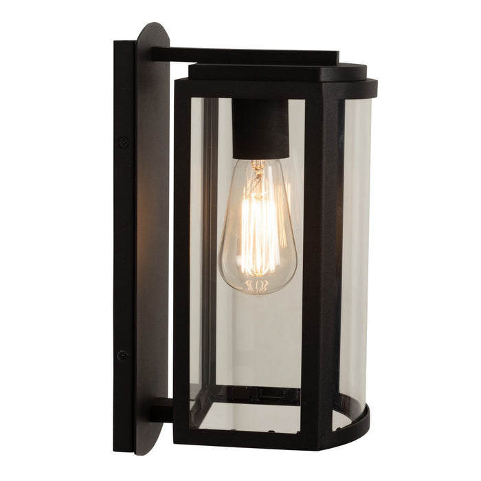 Artcraft AC8691BK One Light Outdoor Wall Mount, Matte Black