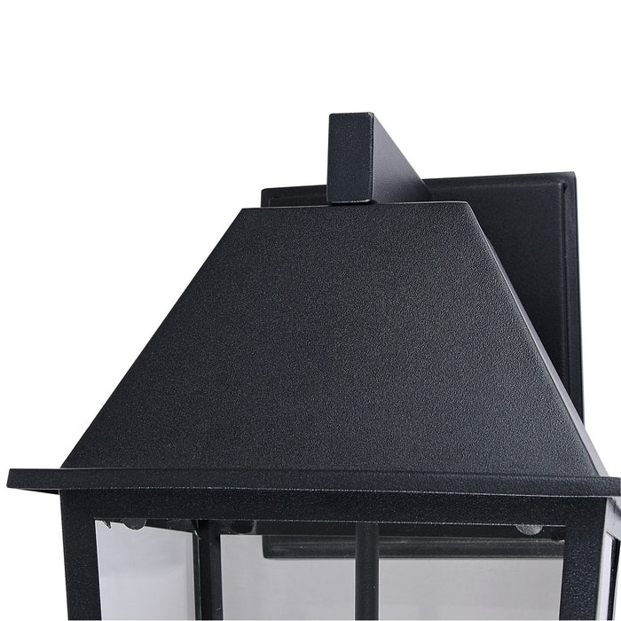 Artcraft AC8802BK Two Light Outdoor Wall Mount, Black