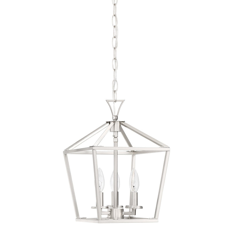 Savoy House 3-420-3-SN Three Light Pendant, Satin Nickel