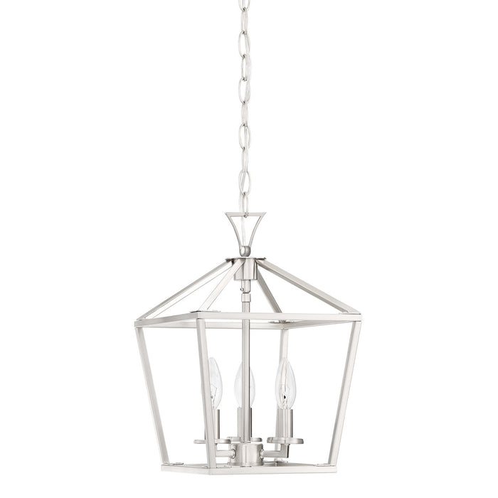 Savoy House 3-420-3-SN Three Light Pendant, Satin Nickel