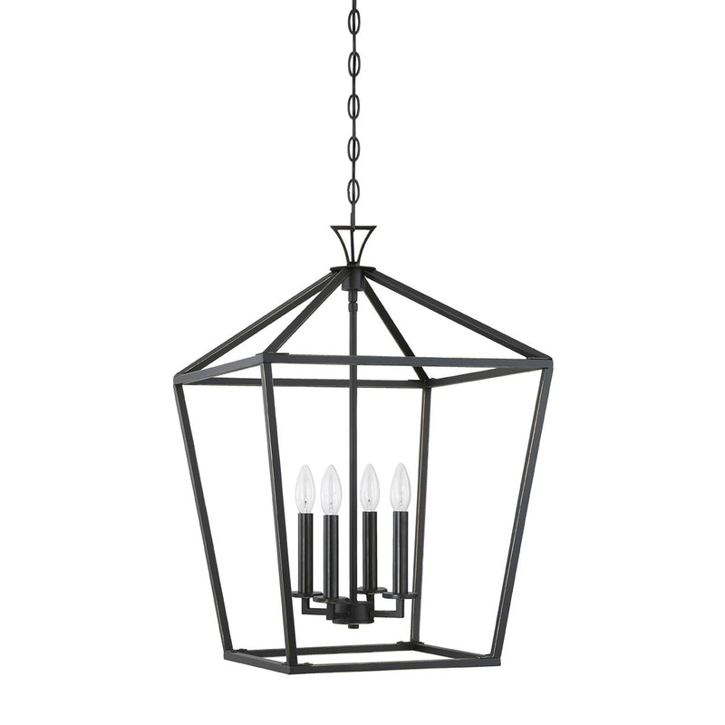 Savoy House 3-421-4-44 Four Light Pendant, Classic Bronze