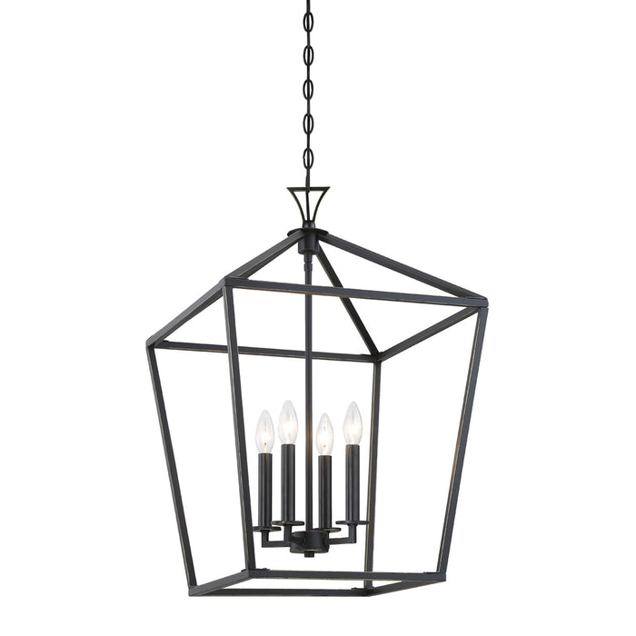 Savoy House 3-421-4-44 Four Light Pendant, Classic Bronze