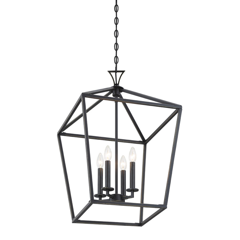 Savoy House 3-421-4-44 Four Light Pendant, Classic Bronze