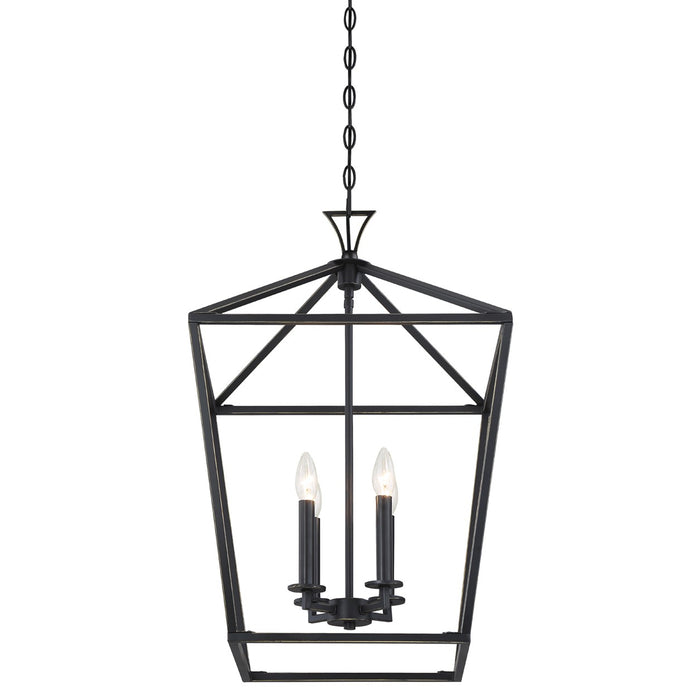 Savoy House 3-421-4-44 Four Light Pendant, Classic Bronze
