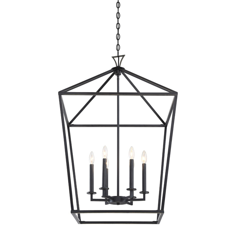 Savoy House 3-422-6-44 Six Light Pendant, Classic Bronze
