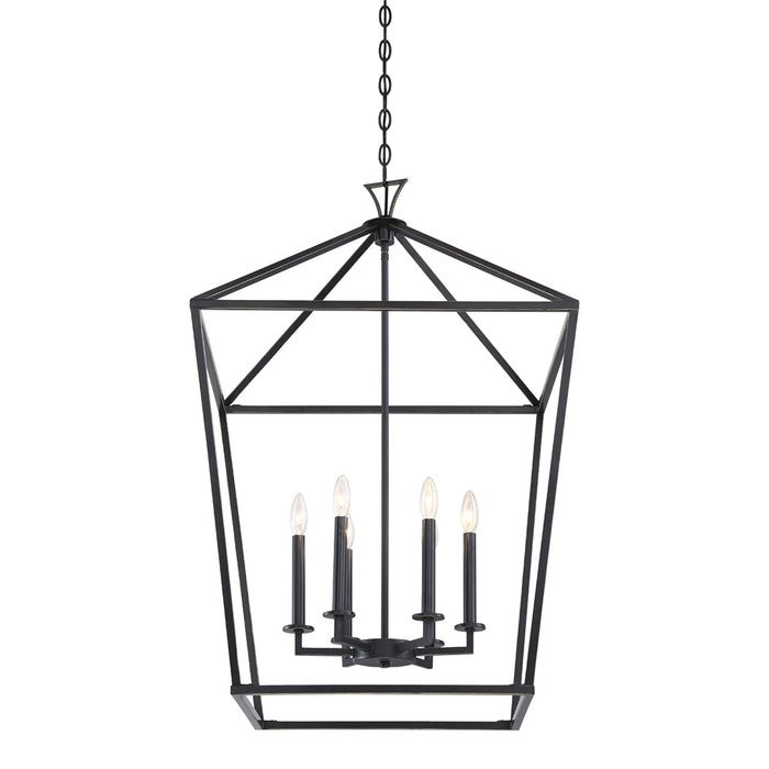 Savoy House 3-422-6-44 Six Light Pendant, Classic Bronze