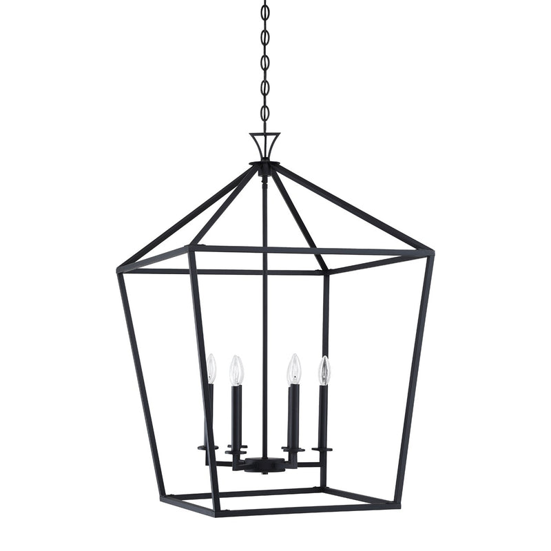 Savoy House 3-422-6-89 Six Light Pendant, Matte Black