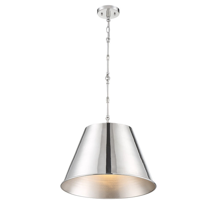 Savoy House 7-231-1-109 One Light Pendant, Polished Nickel