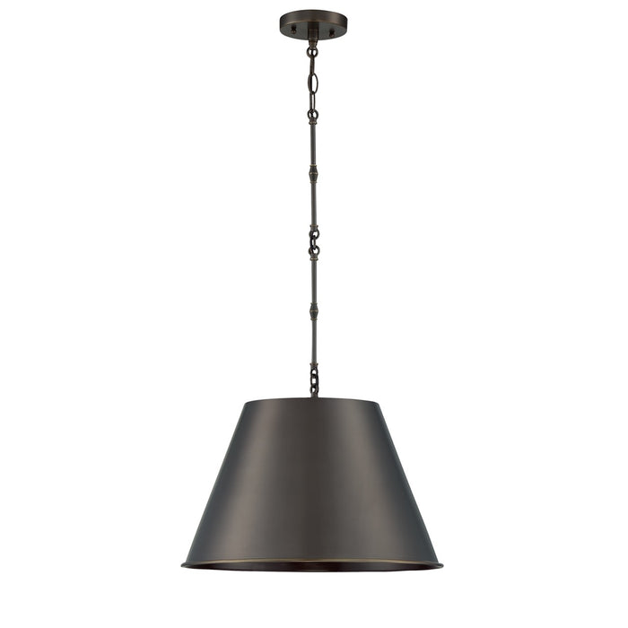 Savoy House 7-231-1-323 One Light Pendant, Old Bronze