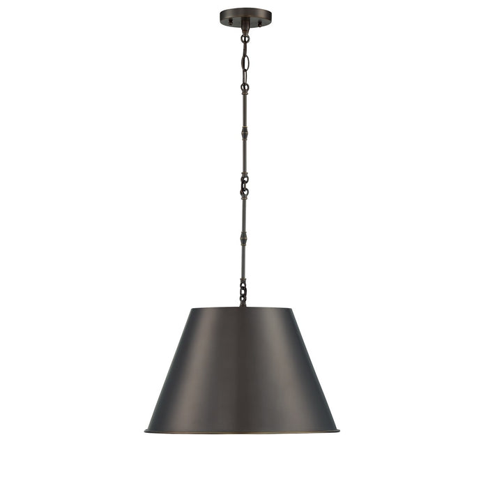 Savoy House 7-231-1-323 One Light Pendant, Old Bronze