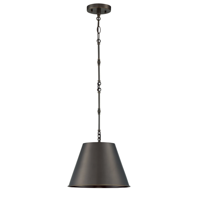 Savoy House 7-232-1-323 One Light Pendant, Old Bronze