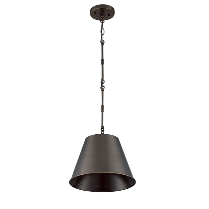 Savoy House 7-232-1-323 One Light Pendant, Old Bronze