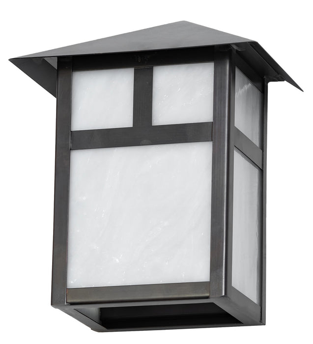 Meyda Tiffany 123600 One Light Wall Sconce, Craftsman Brown