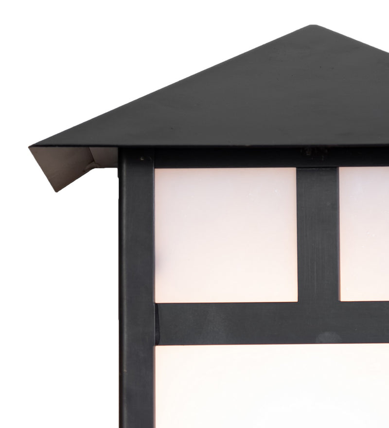 Meyda Tiffany 123600 One Light Wall Sconce, Craftsman Brown