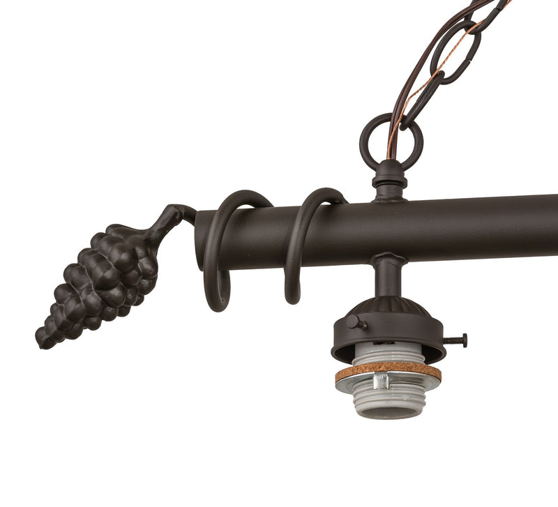 Meyda Tiffany 162668 Three Light Island Pendant Hardware, Oil Rubbed Bronze