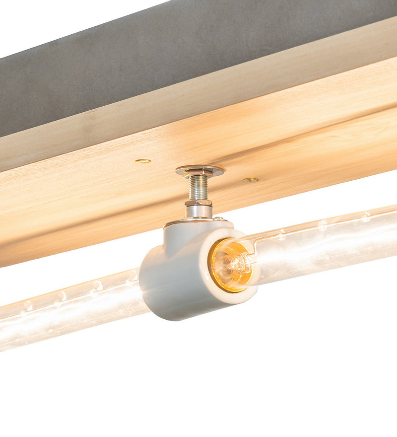 Meyda Tiffany 217349 LED Flushmount, Satin Clear