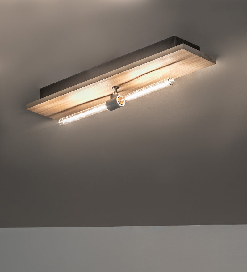 Meyda Tiffany 217349 LED Flushmount, Satin Clear