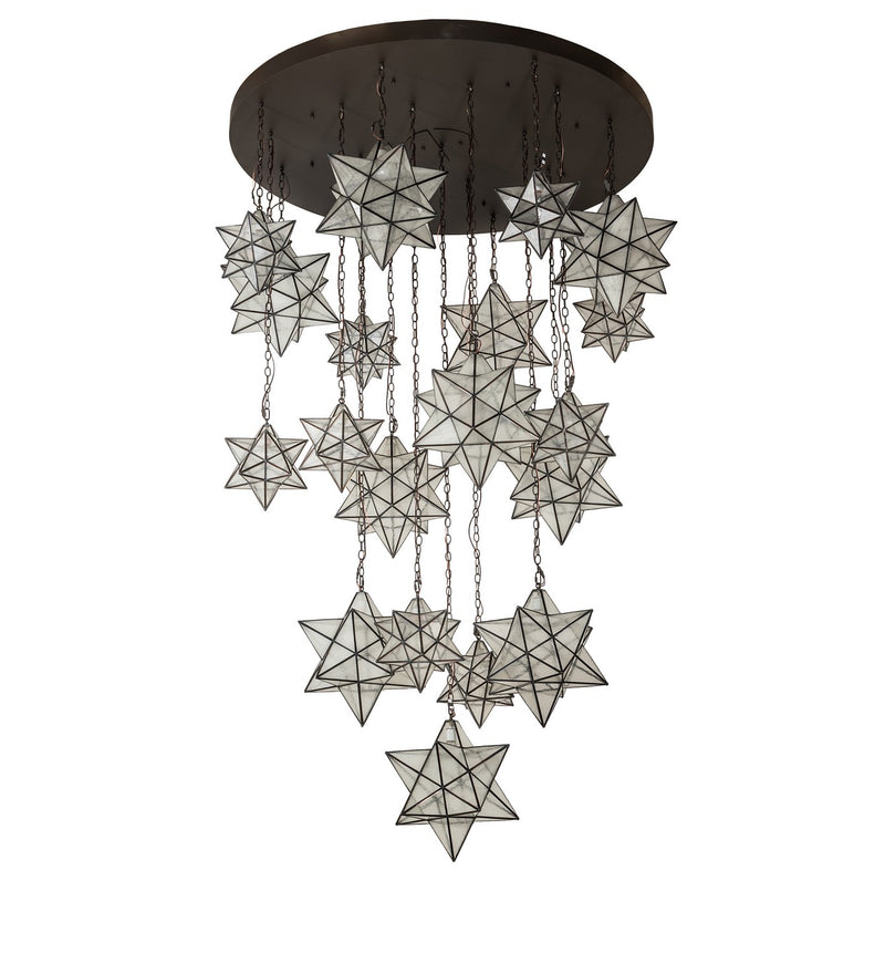 Meyda Tiffany 245098 19 Light Chandelier, Oil Rubbed Bronze