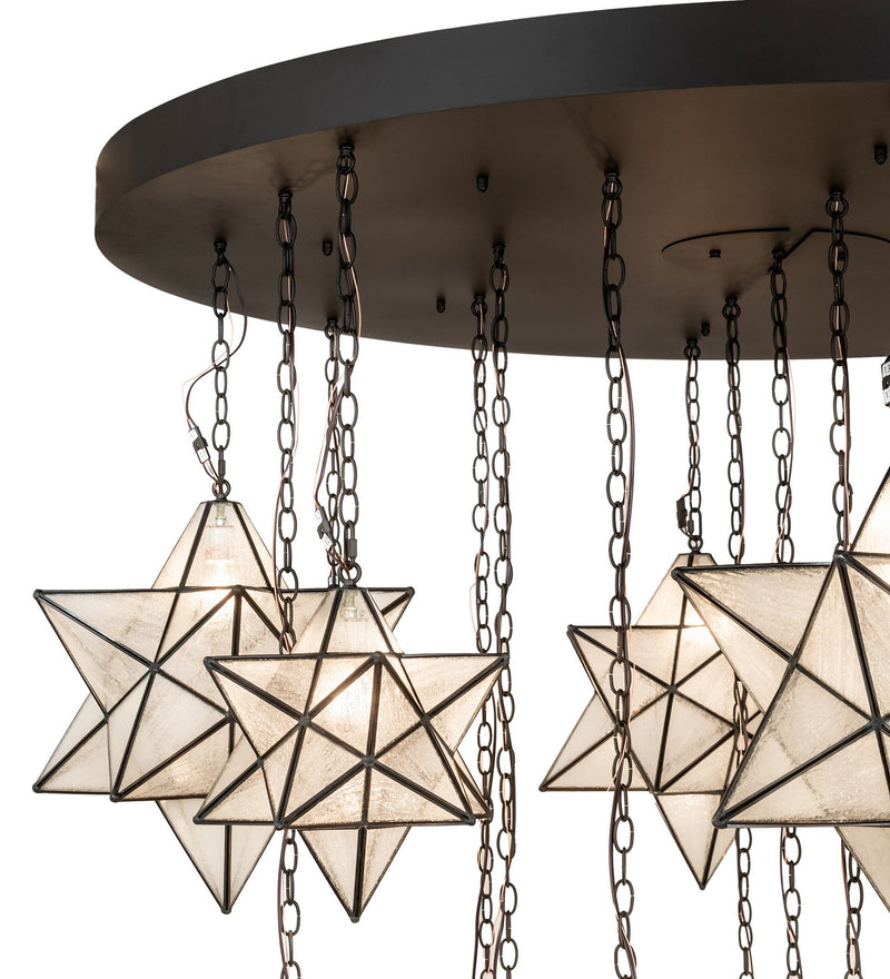 Meyda Tiffany 245098 19 Light Chandelier, Oil Rubbed Bronze